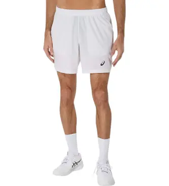 per uomo 2041A344 Corte corta 7in bianco (2XL), Sportivo, Tennis / Paddle tennis, Multisport, Polister riciclato, Sostenibile
