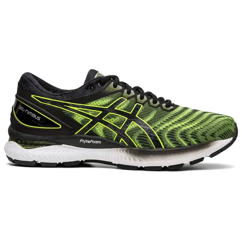 Scarpa da Running Uomo Nimbus 22 Nero Giallo | Asics