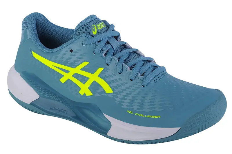 Scarpa da Tennis Donna Challenger 14 Clay Turchese Giallo | Asics Blu