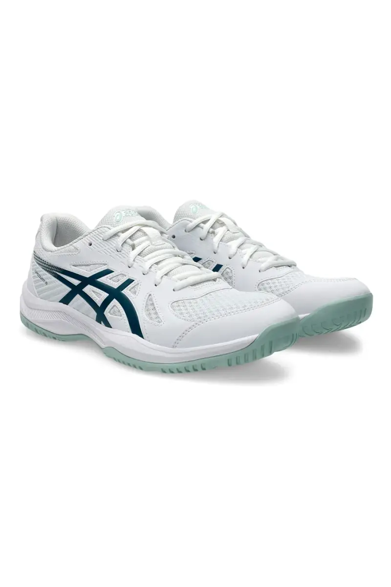 Scarpe da pallavolo bianche in mesh traspirante Asics UPCOURT 6 [BIANCO] miniatura 2
