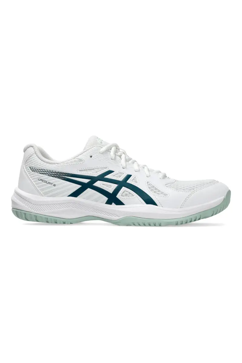 Scarpe da pallavolo bianche in mesh traspirante Asics UPCOURT 6 [BIANCO] miniatura 4