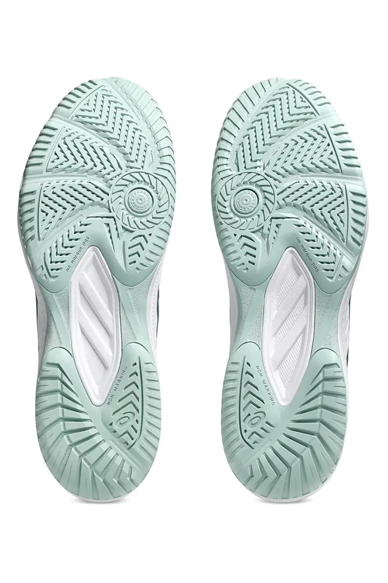 Scarpe da pallavolo bianche in mesh traspirante Asics UPCOURT 6 [BIANCO] miniatura 5