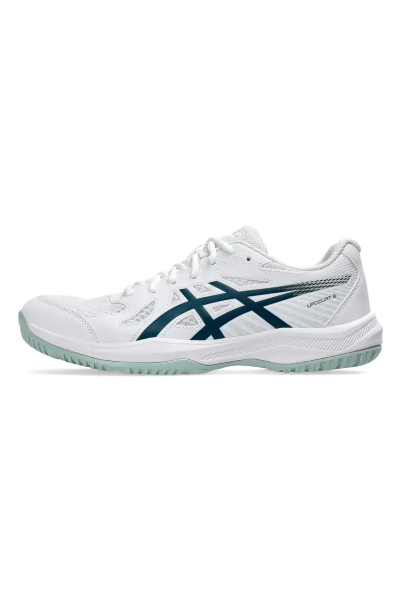 Scarpe da pallavolo bianche in mesh traspirante Asics UPCOURT 6 [BIANCO]