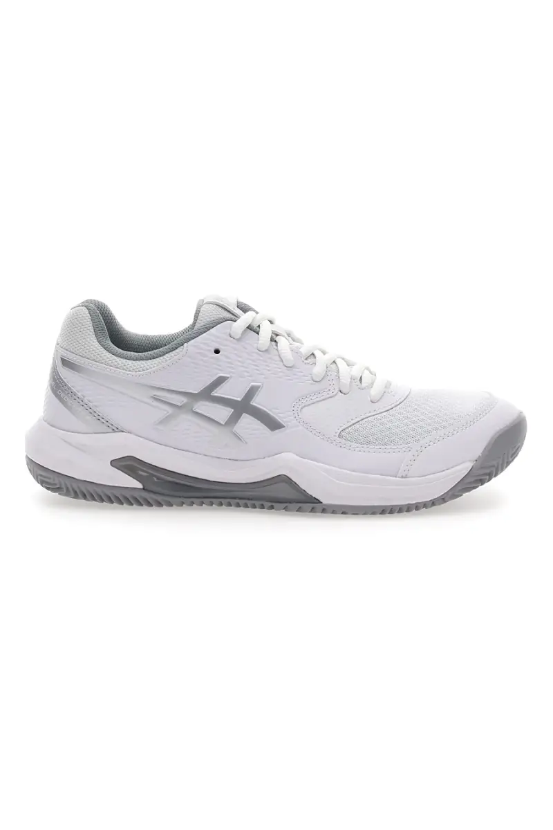 Scarpe da Tennis Bianche e Grigie Asics GEL-DEDICATE 8 CLAY [BIANCO]