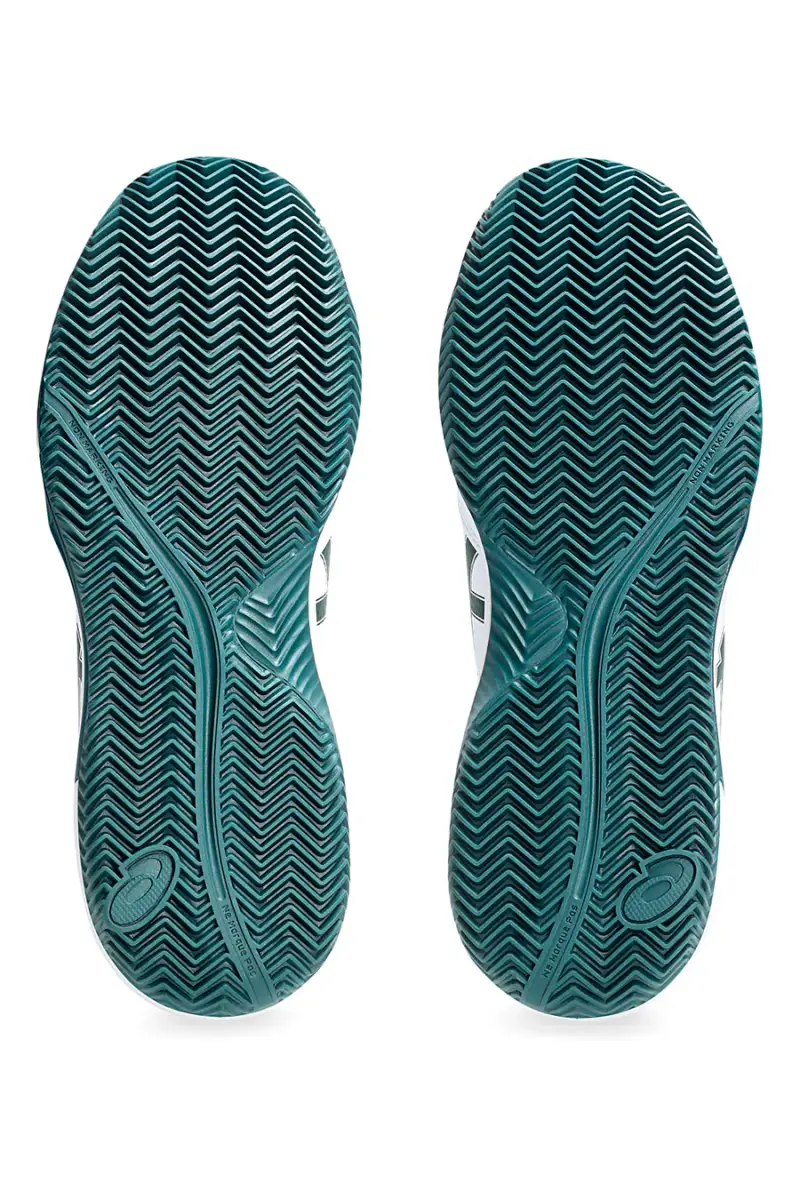 Scarpe da Tennis Bianche e Verdi ASICS GEL-DEDICATE 8 CLAY [BIANCO miniatura 4