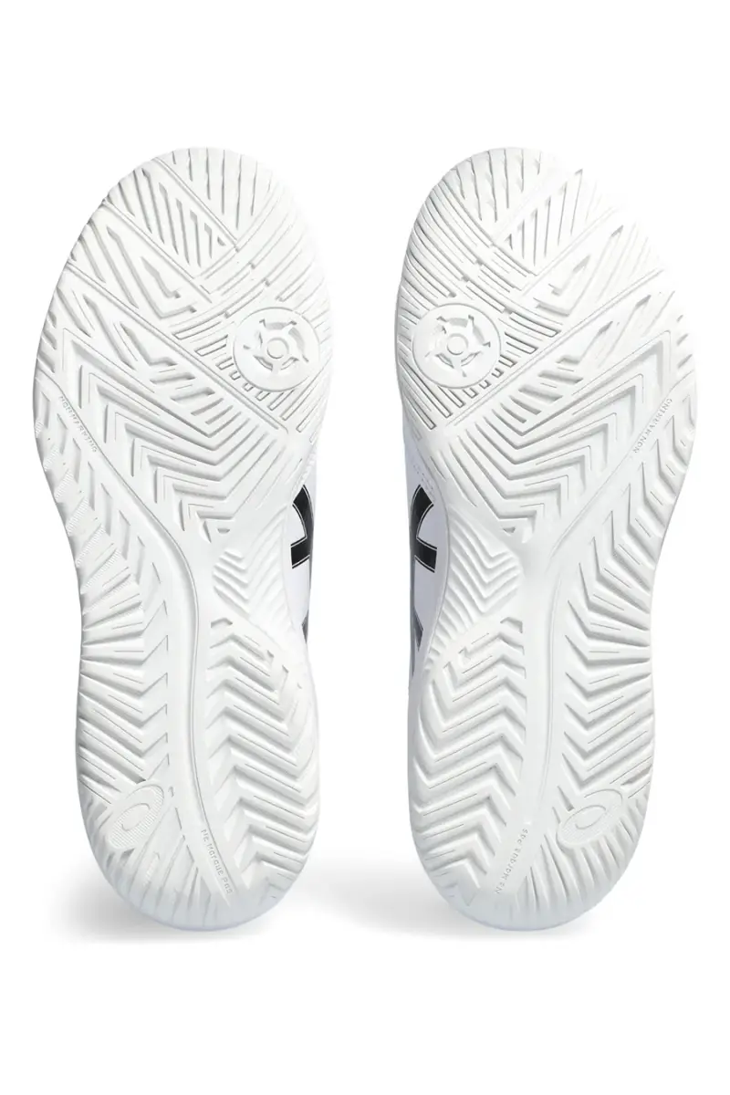 Scarpe da tennis bianco nero stabilità ammortizzazione Asics Gel-dedicate 8 [WHITE miniatura 5