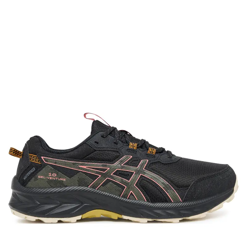 Scarpe running Asics Gel-Venture 10 Waterproof 1012B760 Nero