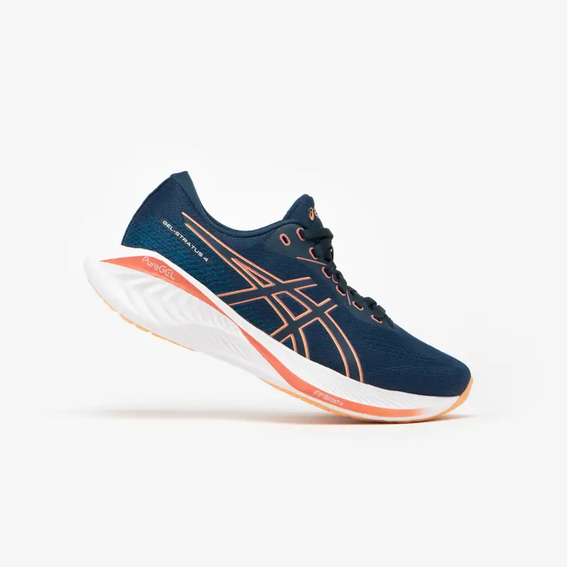 Scarpe running donna Asics GEL STRATUS KNIT 4 blu-rosa | Asics