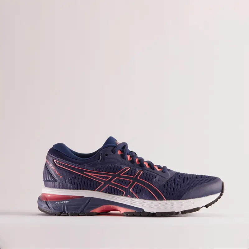 Scarpe running donna GEL SUPERION 4 nero-rosa | Asics