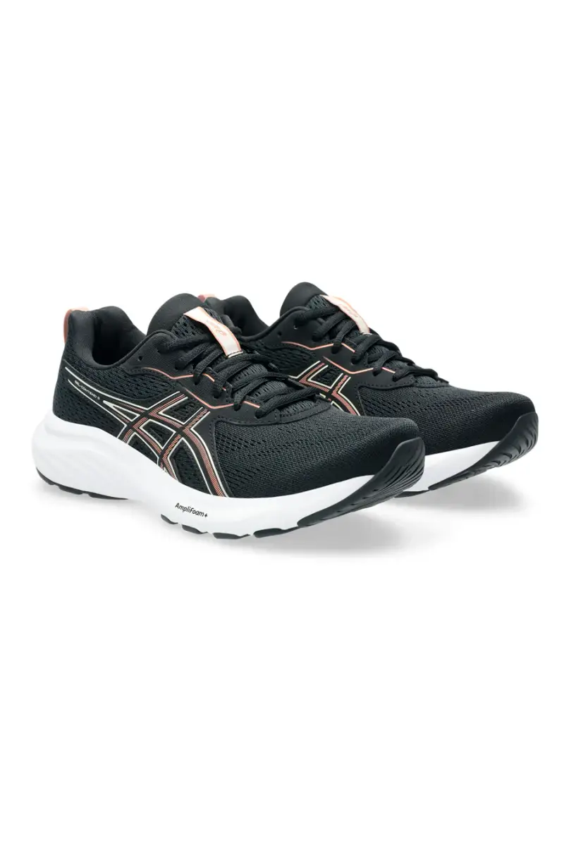 Scarpe running nere ammortizzate traspiranti Asics Gel-Contend 9 [NERO] miniatura 2