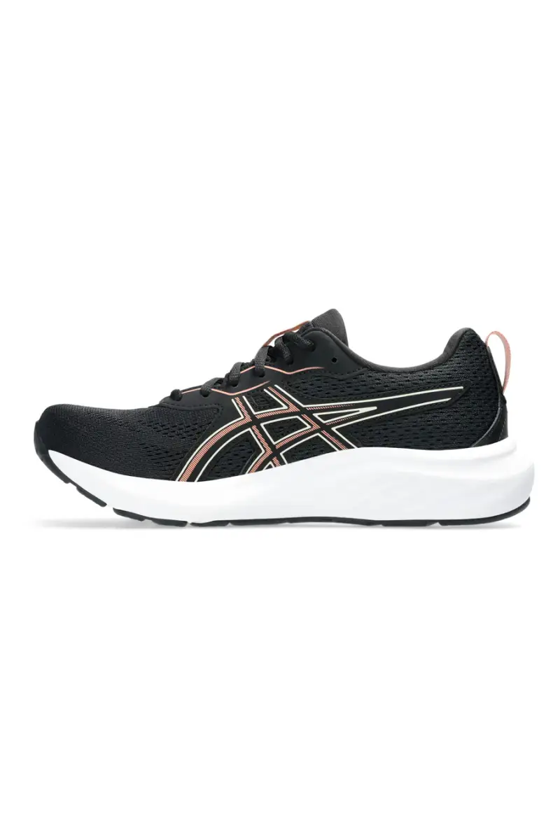 Scarpe running nere ammortizzate traspiranti Asics Gel-Contend 9 [NERO] miniatura 3
