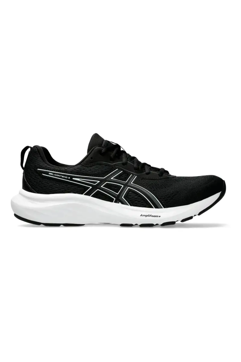 Scarpe running nere con ammortizzazione Gel Asics Gel Contend 9 [NERO