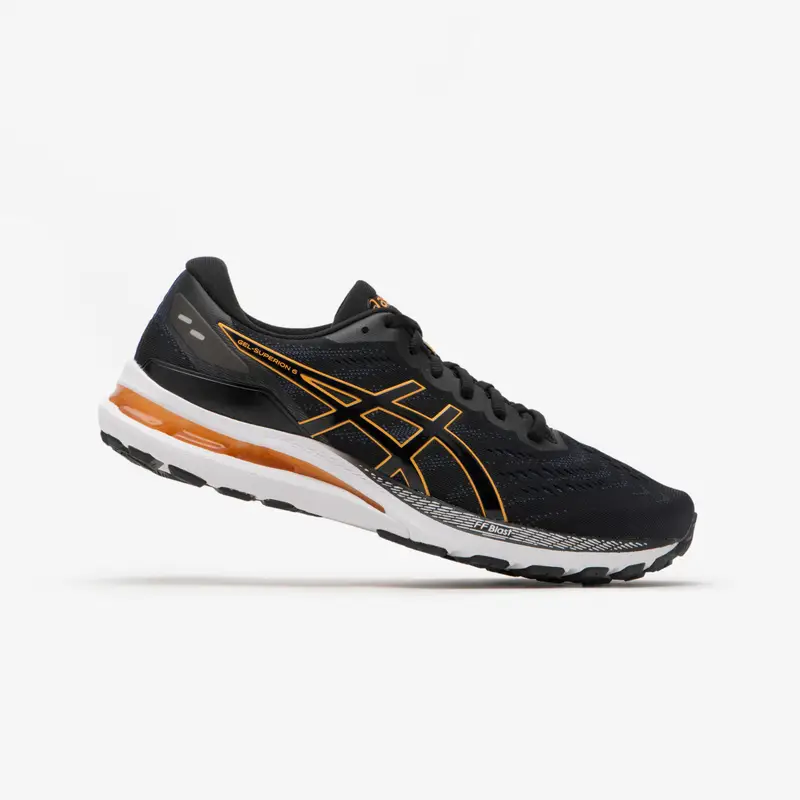 Scarpe running uomo Asics GEL SUPERION 6 nero-giallo | Asics