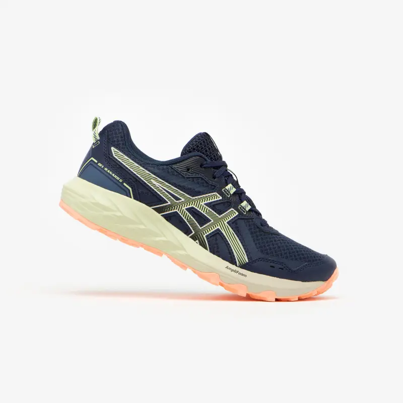 Scarpe trail donna Asics GEL KANAKU 5 blu-verde | Asics
