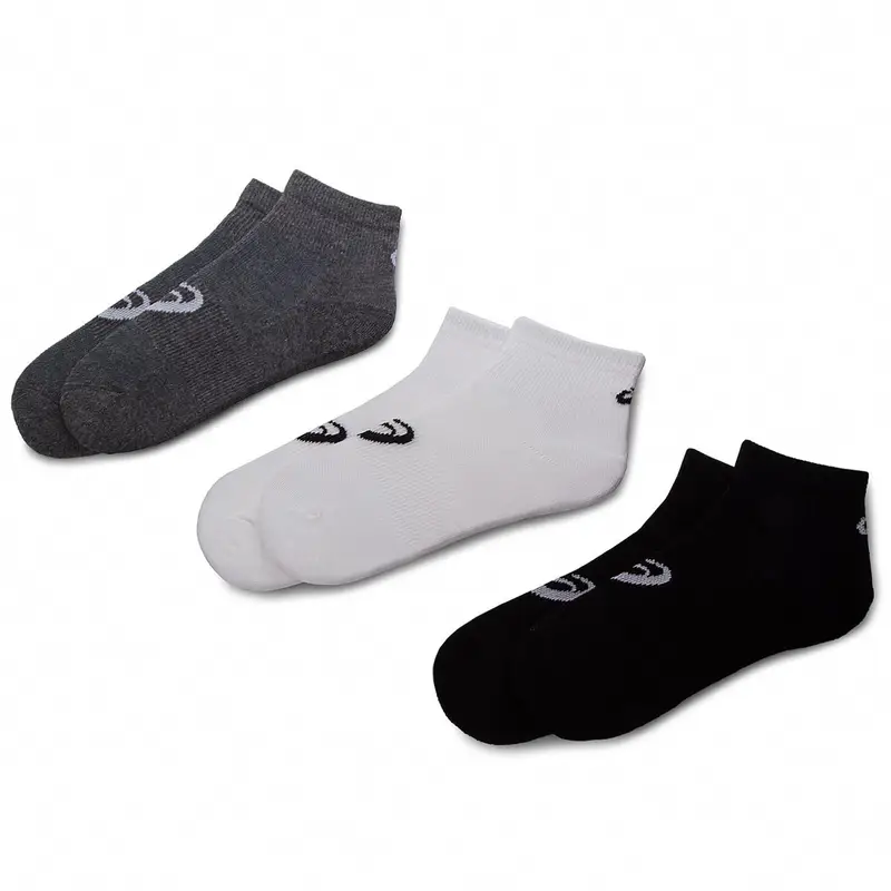 Set di 3 paia di calzini corti unisex Asics 3PPK Quarter Sock 155205 Grigio