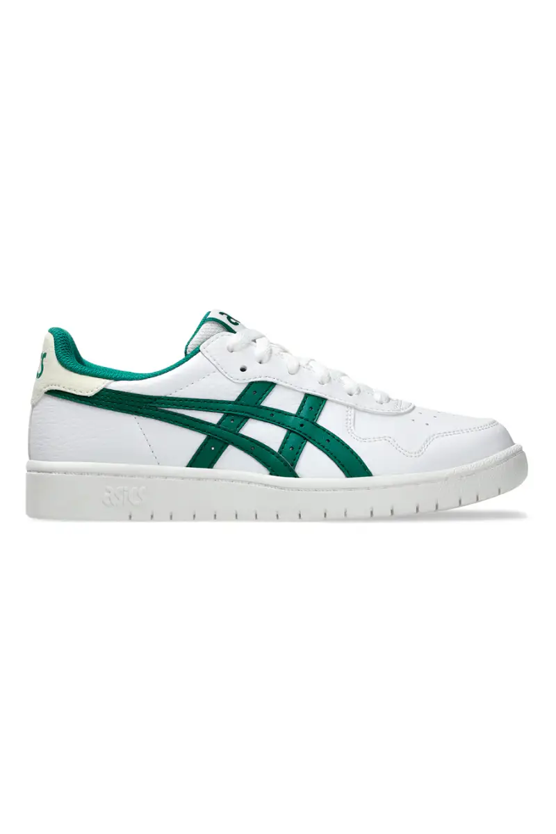 Sneakers bianche con logo verde ASICS JAPAN S GS [BIANCO