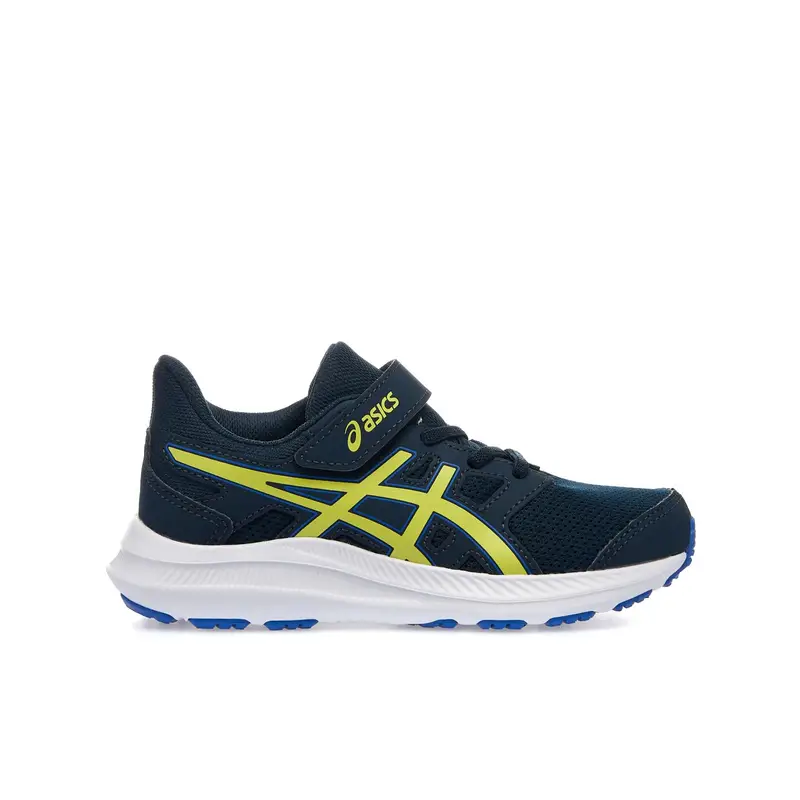 Sneakers bimbo da running blu Jolt 4 con velcro