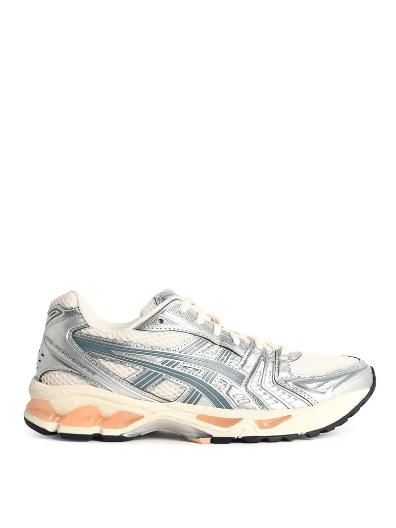 Sneakers Kayano in misto tessuto bianco Crema