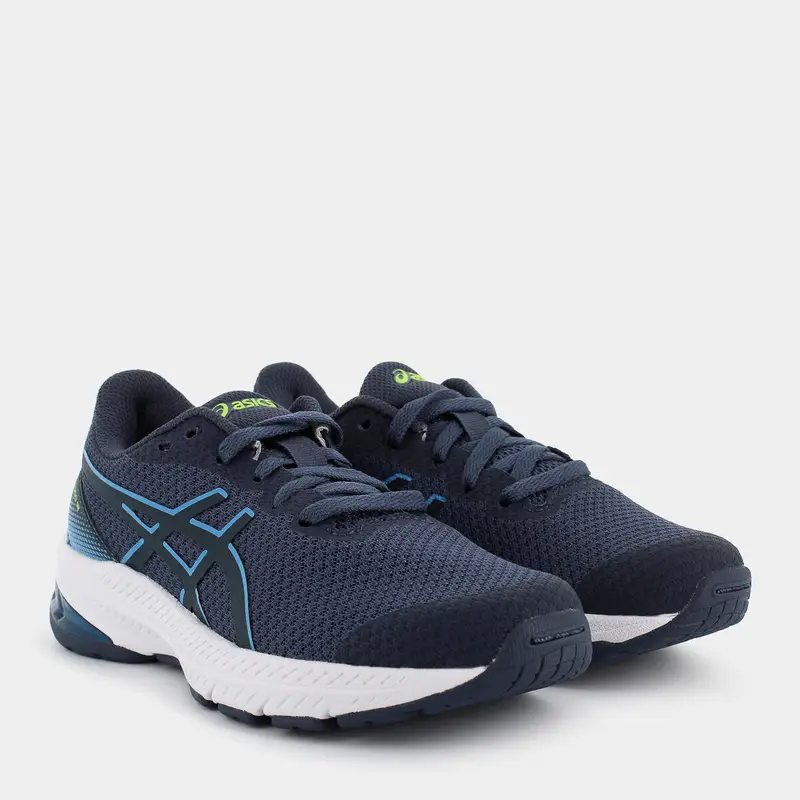 Sportive Asics da Bambino, blu miniatura 2