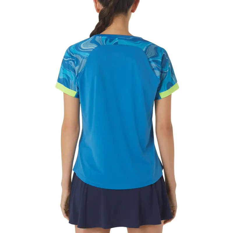 ASICS T-shirt Donna Blu 2939720