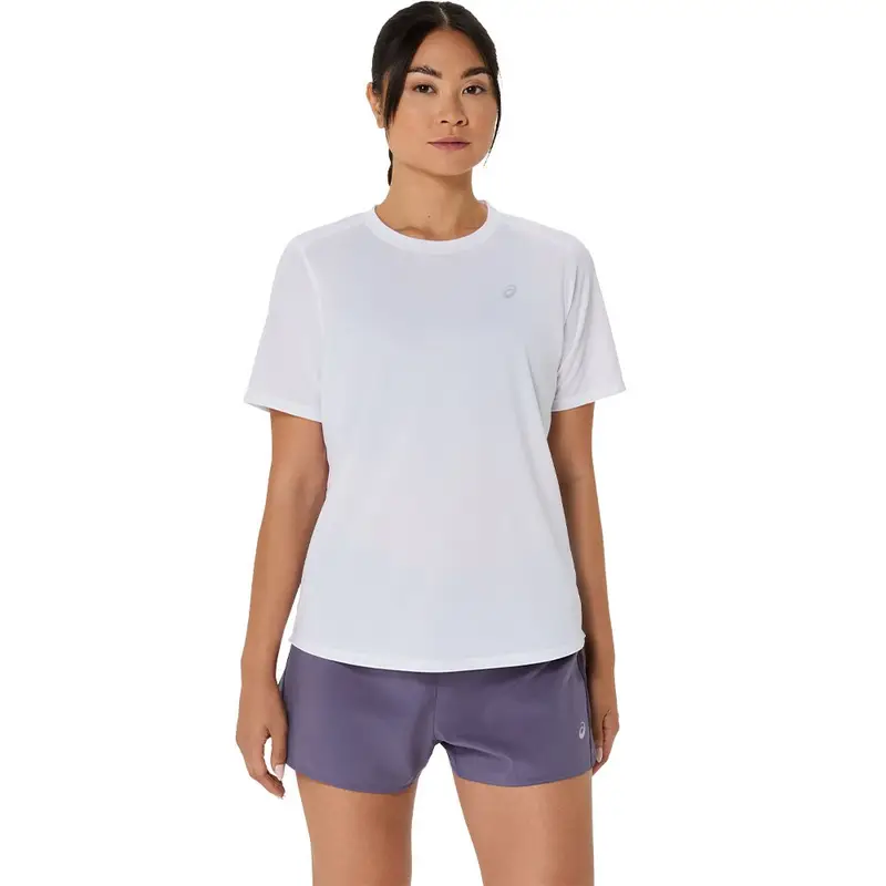 T-shirt Running Core Brillant Bianco Donna L