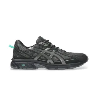 unisex 1203A438 Sneakers nere Gel-Venture 6 (40 5), Nero, Basso, Stringhe, Casual, Sportivo, Outdoor