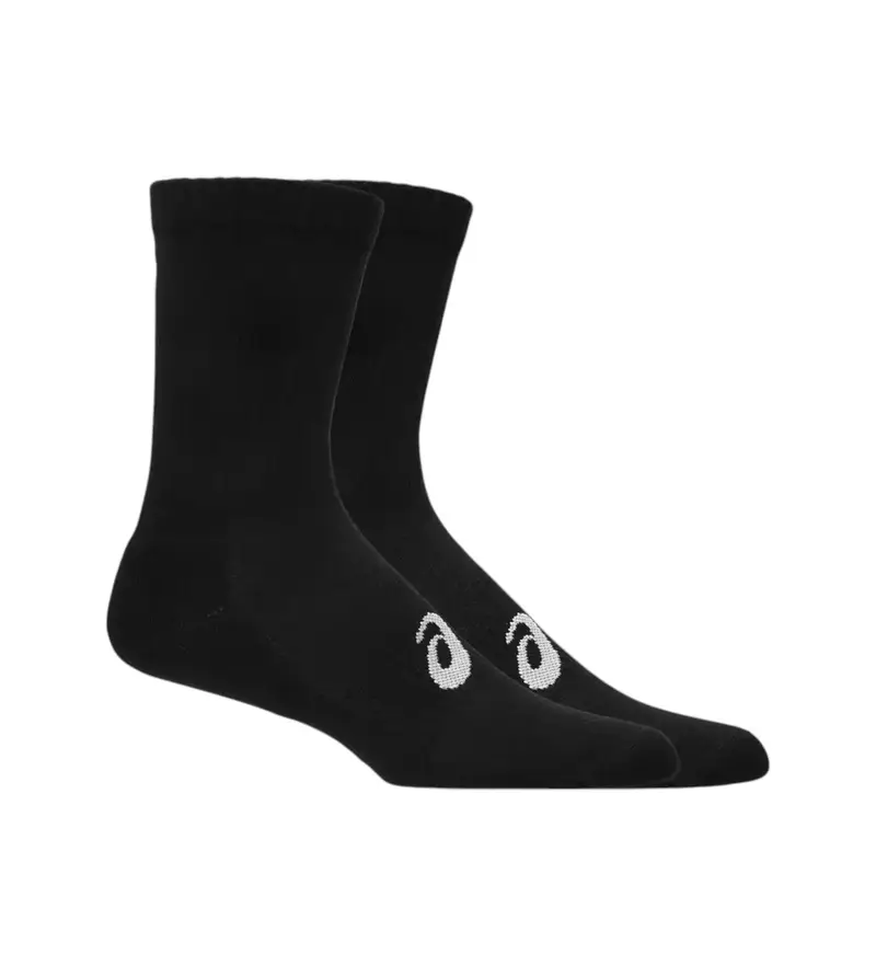 Asics Set di 6 calzini neri Crew Pack unisex in cotone