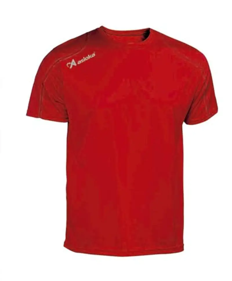 Asioka 75/09 Maglietta a Maniche Corte, Unisex Adulto, Unisex Adulto, 75/09 Rojo XXL, Rosso, XXL