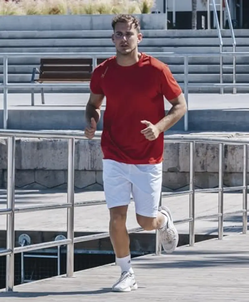 Asioka 75/09 Maglietta a Maniche Corte, Unisex Adulto, Unisex Adulto, 75/09 Rojo XXL, Rosso, XXL miniatura 2