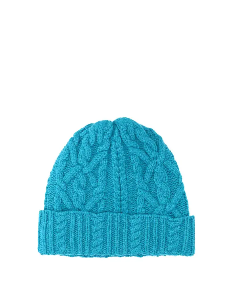 Berretto In Lana Blu