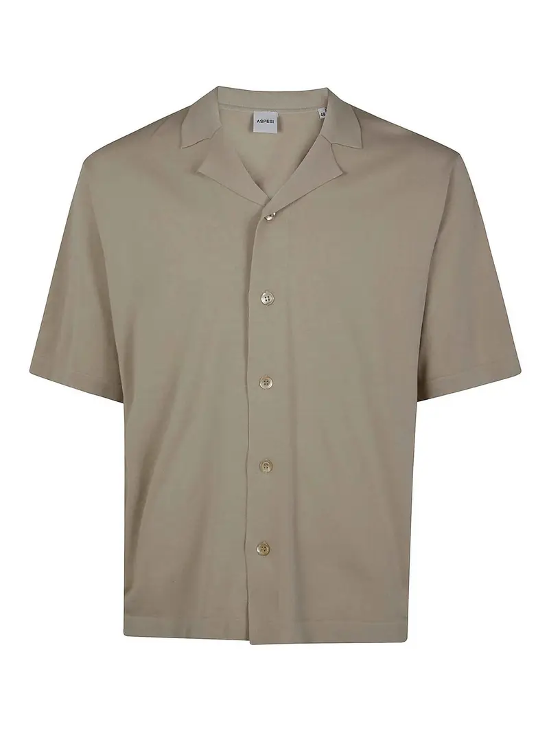 Camicia a maniche corte Color Carne E Neutri