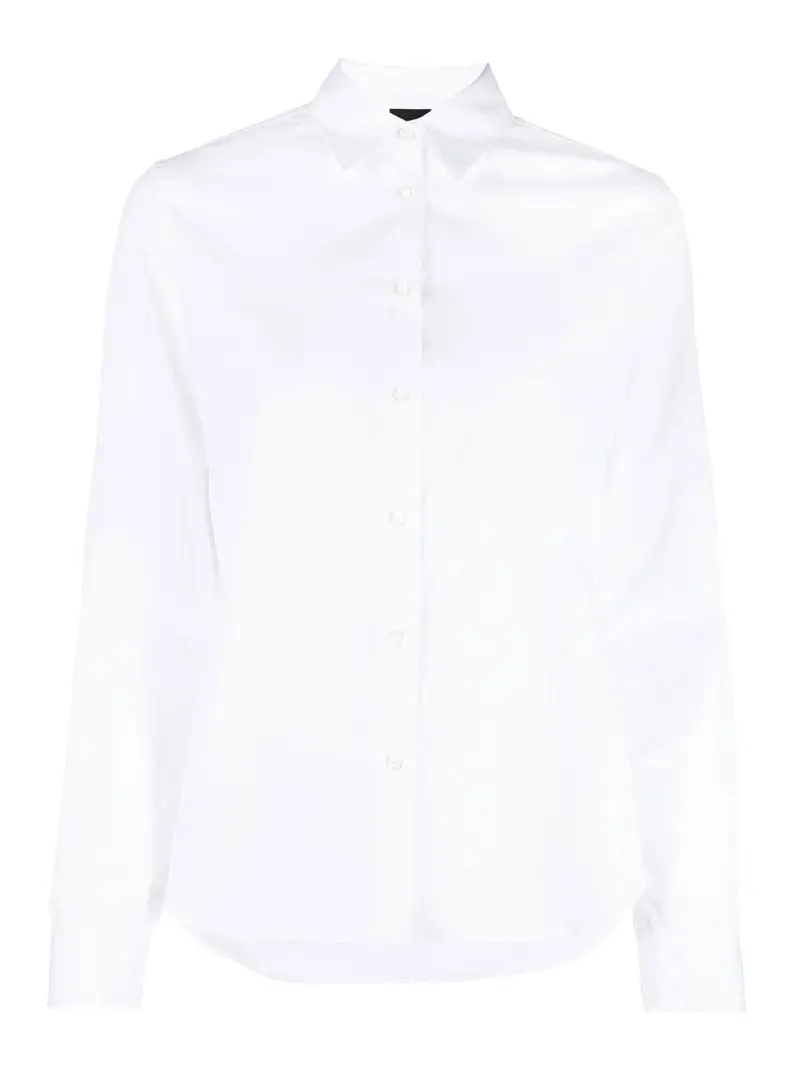 Camicia bianca in cotone Bianco