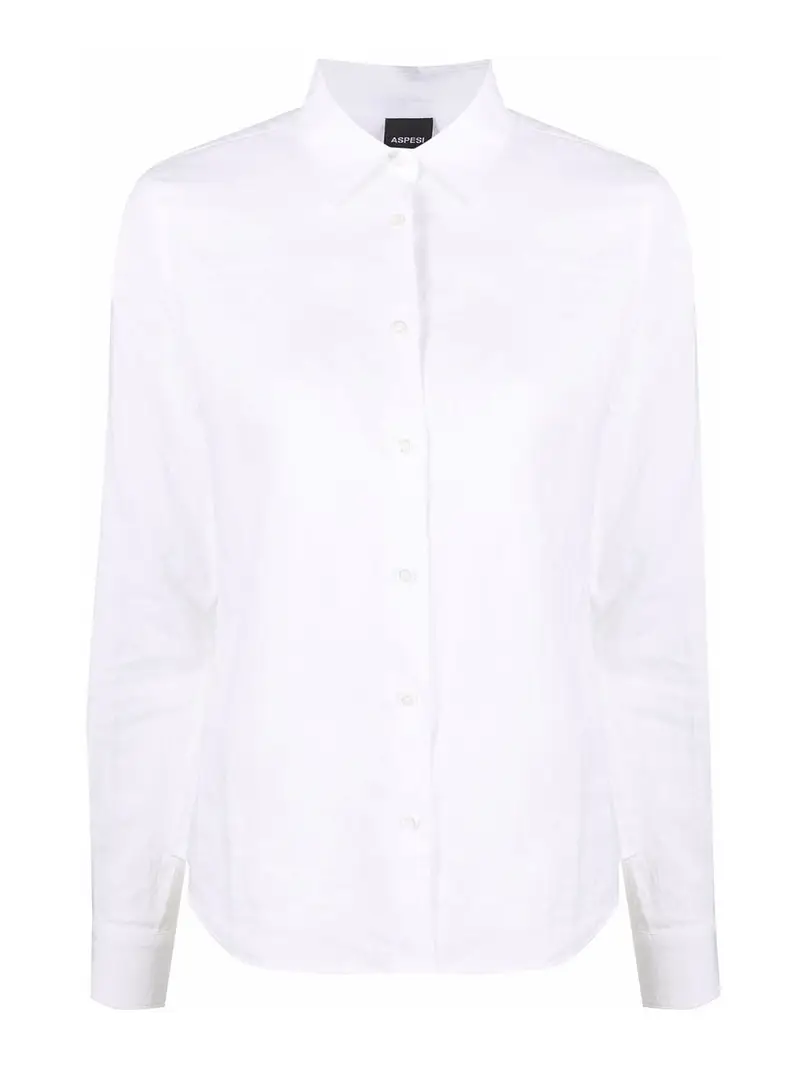 Camicia in lino Bianco