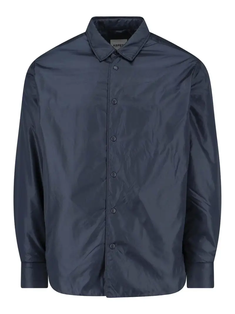 Camicia In Nylon Blu