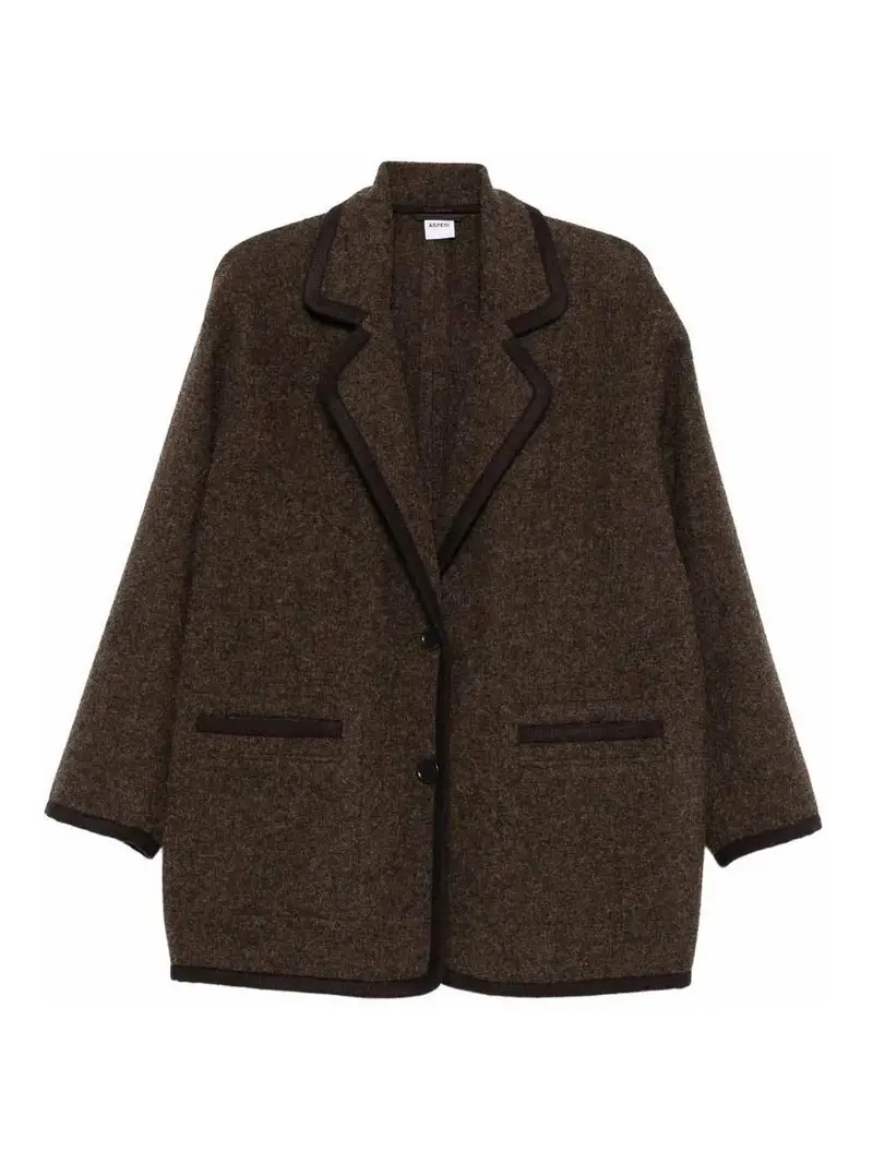 Giacca Corta Brown Marrone