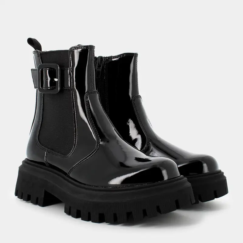 ASSO Scarponcini Bambina Nero 3816129 miniatura 2