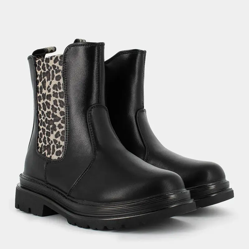 ASSO Scarponcini Bambina Nero 3306912 miniatura 2