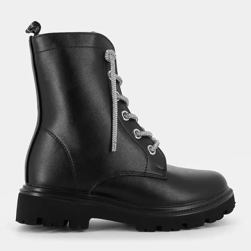 ASSO Scarponcini Bambina Nero 3306915