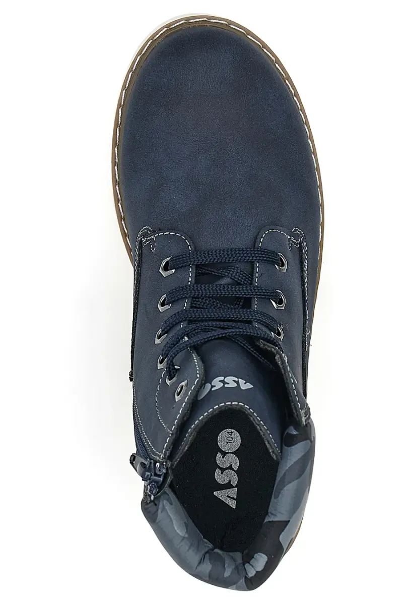 Scarponcino Blu Asso 158020 [BLUE] miniatura 5