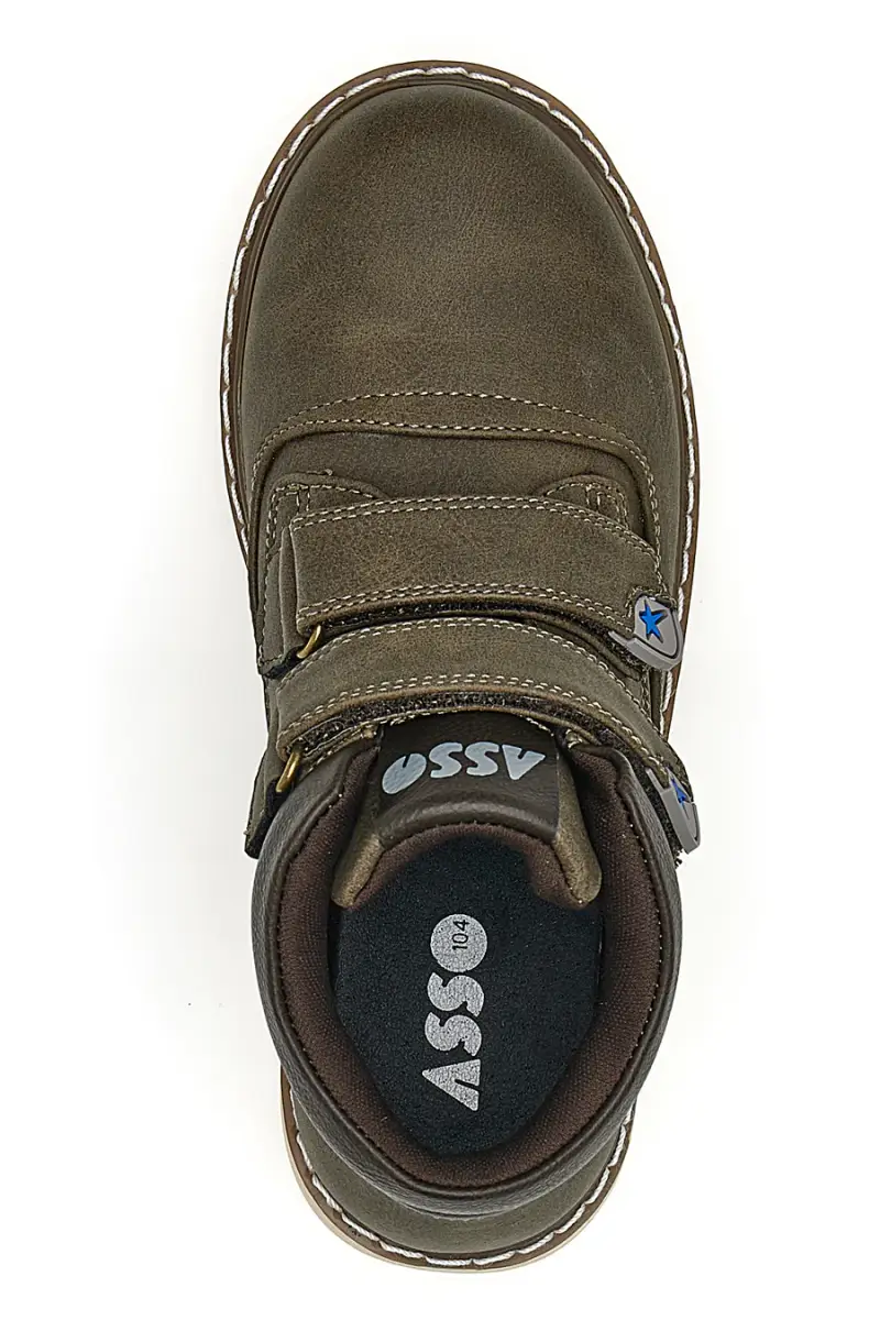 Scarponcino con Velcro Asso 9650 [FANGO] miniatura 5