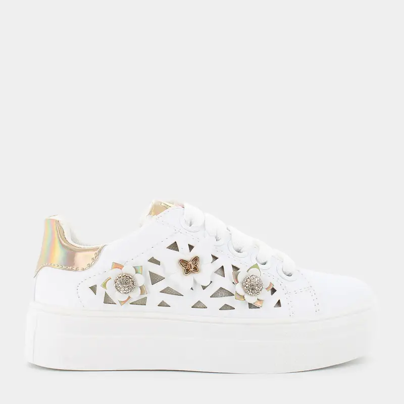 Sneakers Asso da Bambina, bianco