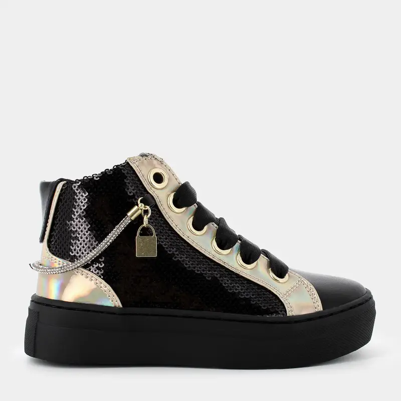 Sneakers Asso da Bambina, nero