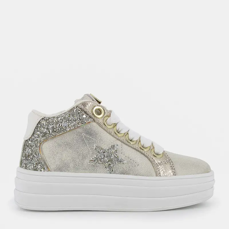 Sneakers Asso da Bambina, oro