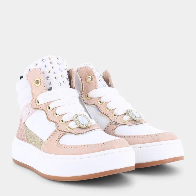 Sneakers Asso da Bambina, rosa miniatura 2