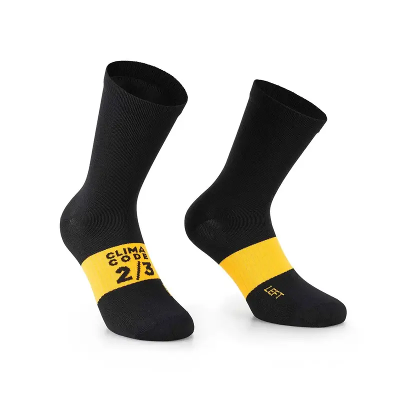 Calze Ciclismo Spring Fall Evo Nero Series Uomo 0