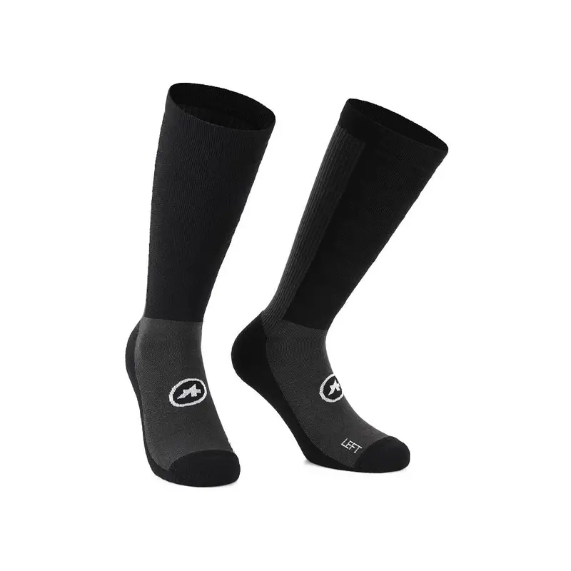 Calze Ciclismo Trail Winter Nero Series Uomo II