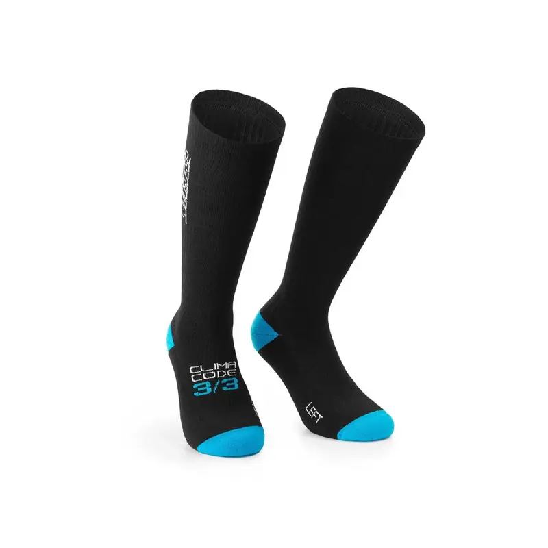 Calze Ciclismo Ultraz Winter Fugu Nero Series Uomo I
