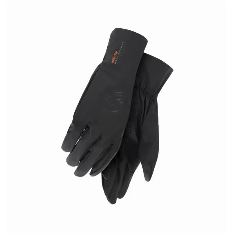Guanti Ciclismo Rsrs Thermo Rain Nero Series Uomo XXL