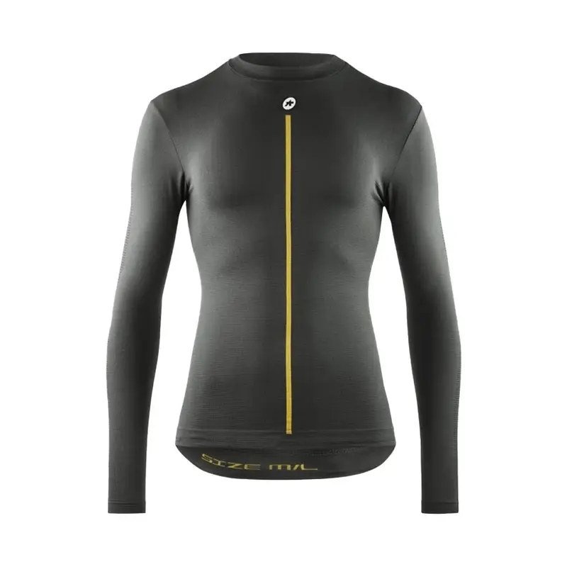 Maglia Ciclismo Spring Fall Skin Layer P1 Anthracite Grigio Uomo 0