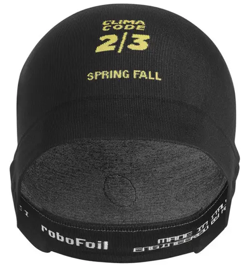 Spring Fall Robo Foil - berretto bici Black